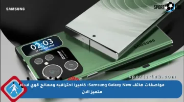 مواصفات هاتف Samsung Galaxy New: كاميرا احترافية ومعالج قوي لأداء متميز الآن
